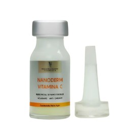 Nuestra Tierra Cosmética Nanoderm Vitamina C, Suero en Polvo Aclarante y Antioxidante, Nanocristales, Todo Tipo de Piel, Uso Nocturno                 