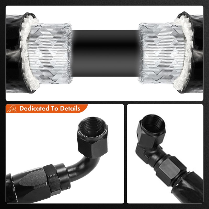 Turbo Coolant Lines Compatible with Ford F-150 3.5L EcoBoost 11-16