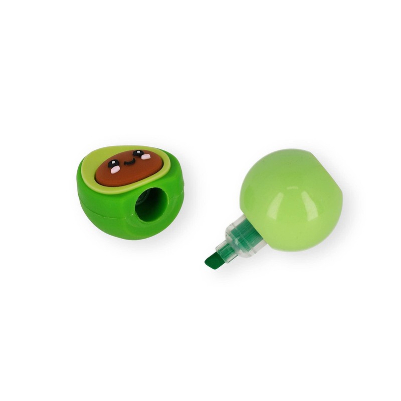 Legami - 3 in 1 Highlighter Pastel Colours Green Yellow