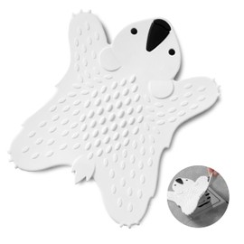 Multifunctional Bathtub Stopper Drain Plug Cover - Silicone Bath Tub Stopper Shower Floor Drain Cover, Kitchen Sink Stoppers, Flat Drain Plug for Kitchen, Laundry, Cute Koala, Bathroom Accessories