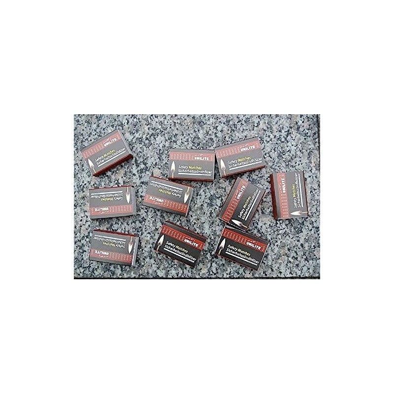 unlite Matches Red 3 Pack 3