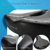 APECYC Bike Seat Extra Wide, Oversized Comfort Bicycle Saddle for