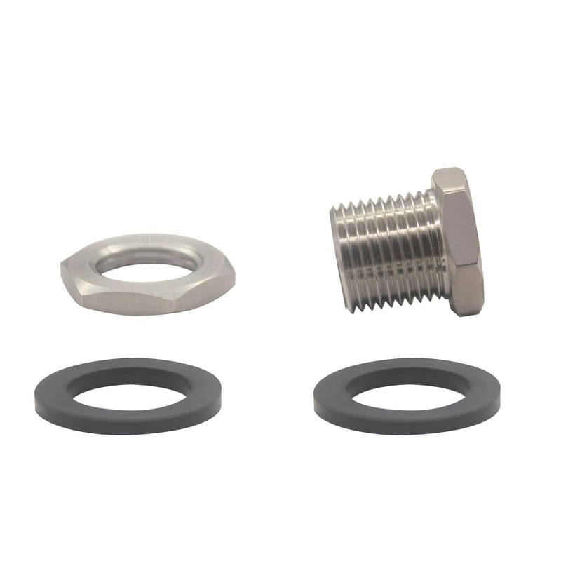 Fitvell Rain Barrel Kit include 1/4" Hose Barb to 1/4"