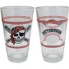 Pittsburgh Baseball Jolly Roger Mixing Glass