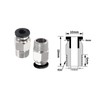 AEDIKO PC4-M10 Pneumatic Fittings Straight Pneumatic Push in Quick Connector