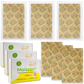 Wisesorb 62% Two-Way Humidity Control Packs, 67 Gram 15 Pack for Storing 1 lb, Size 67 Moisture Control Packets Individually Wrapped, Humidifier Packs for Storage Containers