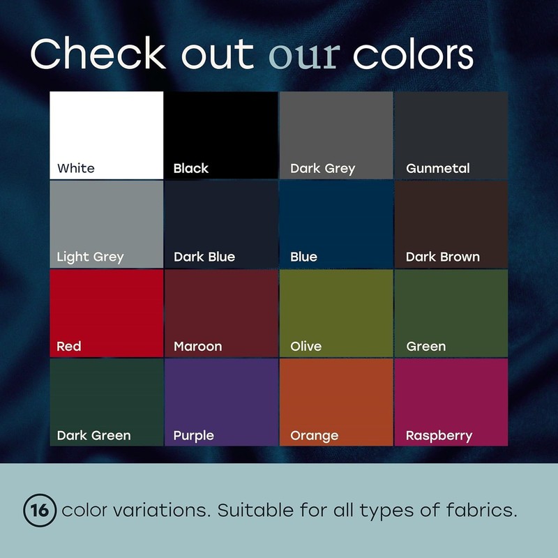 Fabricoat Fabric Dye - Restore or Change the Colour of