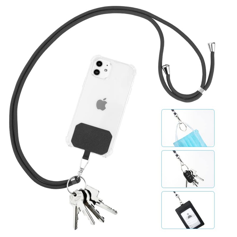 flintronic Phone Lanyard, Adjustable Universal Cell Phone Cord Strap, Phone