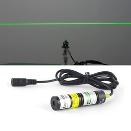 532nm Green Laser Line Module Generator Projector for Halloween Laser Swamp Pond Portal Haunted house Sawmill Woodworks Alignment 5mW