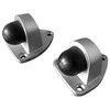 Shepherd Hardware Tope de puerta de montaje en suelo resistente