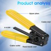 FYBOPTWU - 2 pcs Fiber Optic Drop Cable Stripper for