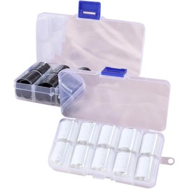TVETE Lace Nail Stickers, 2 Boxes, Nail Transfer Stickers, Nail Stickers, 20 Rolls Nail Stickers, Black and White, Storage Box Included, Nail Art Decorations, Easy to Stick On, Nail Stickers for