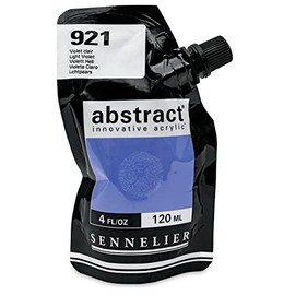 Sennelier Abstract Innovative Acrylic Artist Paint Pouch 120ml (921 Light Violet)