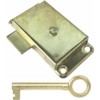 Dzina Wardrobe Cupboard Drawer Cabinet Door Lock and Key 50MM