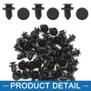 A ABSOPRO 50 Set Car Rivet Bumper Retainer Clip 8