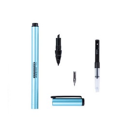 Abcsea Hero 1303 Extra Fine Nib Fountain Pen with Pen Bag - Green