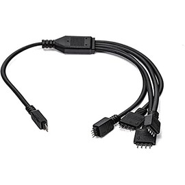 EKWB EK-RGB 4-Way Splitter Cable, 30cm
