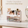 UFORU Makeup Organizer for Vanity with 2 Large Drawers, Cosmetic