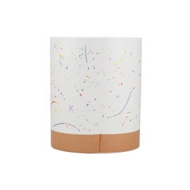 Enesco Our Name is Mud Excuse The Mess Splatter Canister Utensil Holder, 7.28 Inch, Multicolor