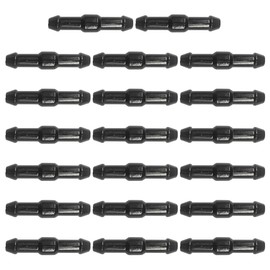 UHANBUT 20PCS Windshield Washer Hose Connectors, 2-Way I-Type Tube Pipe Fitting & Wiper Hose Adapter, Universal Windshield Wiper Hoses Connector Splitter Replacement for Car Washer Nozzle
