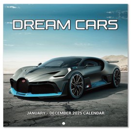 Coboll 2025 Calendar - Cars Calendar 2025, January - December 2025, 12 Months Calendar 2025, 11.6" x 11.6" Wall Calendar 2025, Car Calendar for Home, Office, School