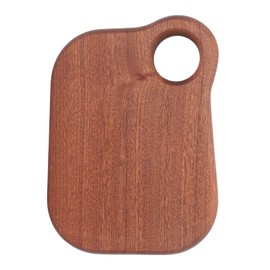 Mini Ebony Cutting Board Multifunctional Small Wooden Fruit Cutting Board Plate for Home Kitchen Small Size