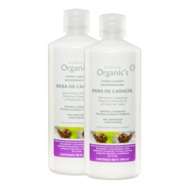 Florigan Crema Corporal Baba De Caracol Hidratante Florigan 1lt Pack2