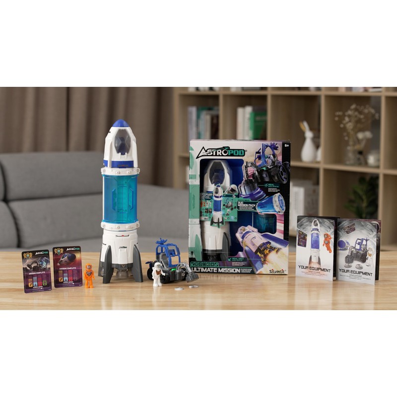 Silverlit - ASTROPOD - Rocket Deluxe Package: Characters and Vehicles