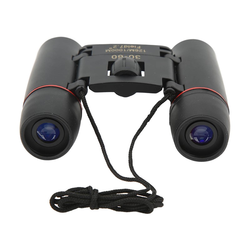 30x60 126m 1000m Mini Compact Binoculars 7.2 Degree Viewing Angle