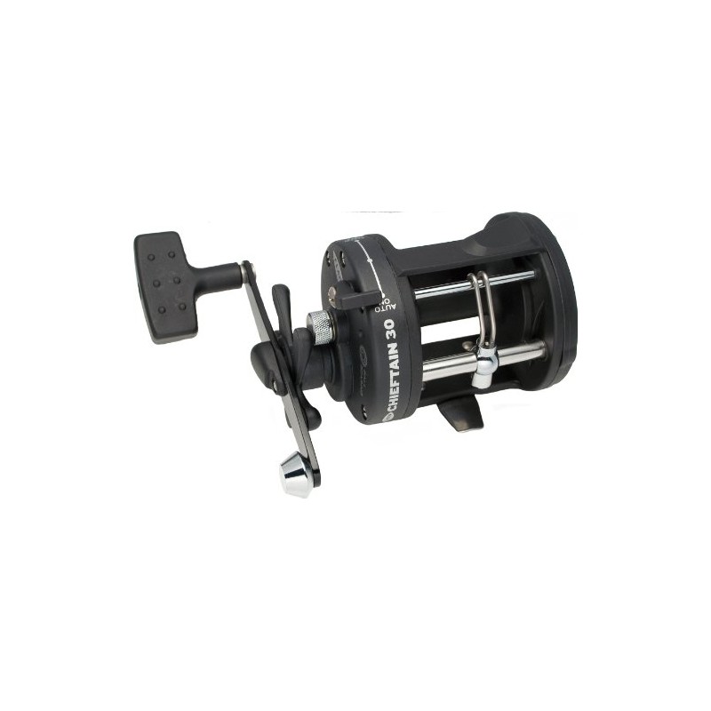 FLADEN Chieftain Multiplier Reel - Black, 30