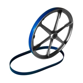 2 Blue Ultra Duty Urethane Band Saw Tires For Band Saw Model 8201 DIY Durable Flexible Low Maintenance Rubber Designed For Accurate Cuts And Simple Replacement