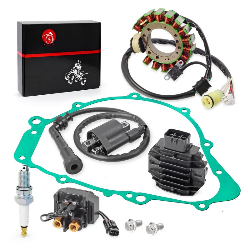 Magneto Stator Rectifier Ignition Coil Relay Gasket kit Compatible with