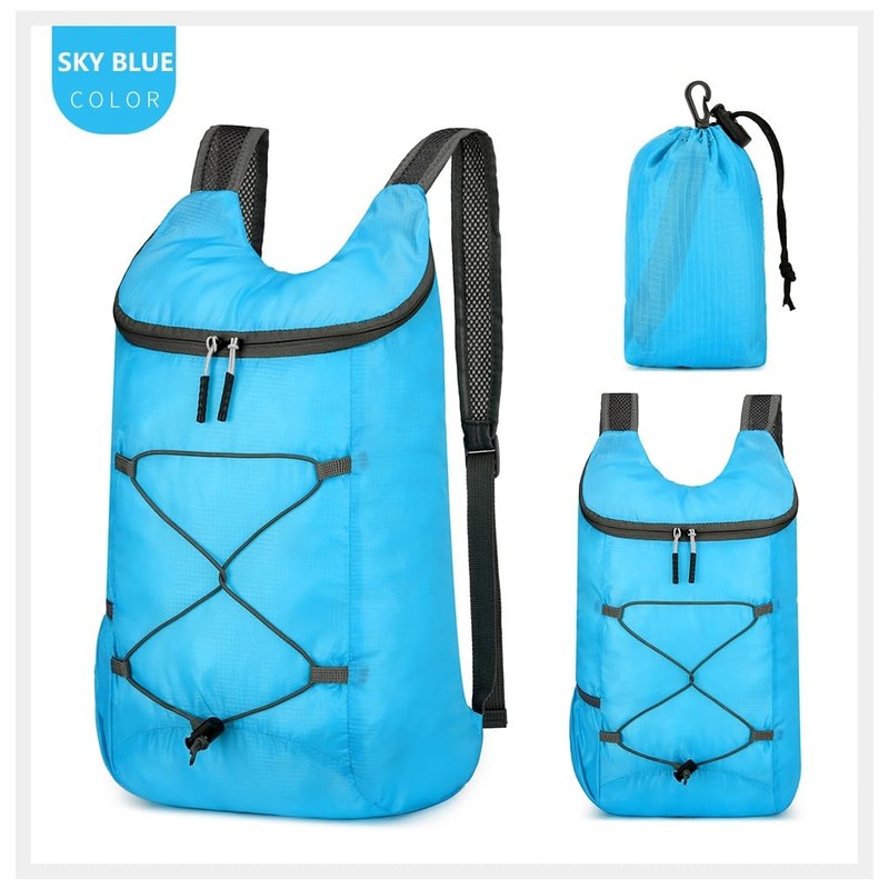levayhill 16L Lightweight Foldable Hiking-Backpack Small Packable-Daypack For Travel,Ultralight Water-Resistant