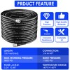 100FT Sewer Jetter Kit for Pressure Washer, 5800PSI Drain Cleaner
