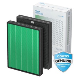 Coway Airmega 400/400S Air Purifier Replacement Filter Set, Max 2 Green True HEPA and Active Carbon Filter, AP-2015-FP