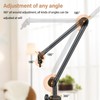 Microphone Arm Stand 180 Degree Adjustable Stable Durable Carbon Steel
