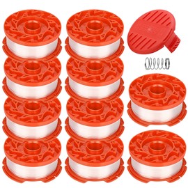 CMZST0653 CMZST065 Spool Compatible with Craftsman CMCST900 CMESTA900 CMEST913 CMESTE920 Weed Eater String Trimmer, Replacement Spool Refills Line 30Feet 0.065" 12Pcs (10 Spools, 1Cap,1Spring)