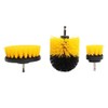 ProElite 3 Piece Drill Activated Brushes, Car Wash Kit, Cleaning