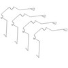 Surf turtle CPU Heatsink Fan Buckles 4 pcs 12CM Wire