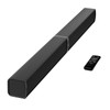 MZEIBO Sound Bar for Smart TV，80W Detachable Bluetooth Soundbar with