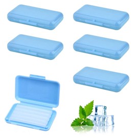 6-Pack Flavored Dental Wax for Braces - Provides Comfort & Protection, Ideal for Gums and Lips Care