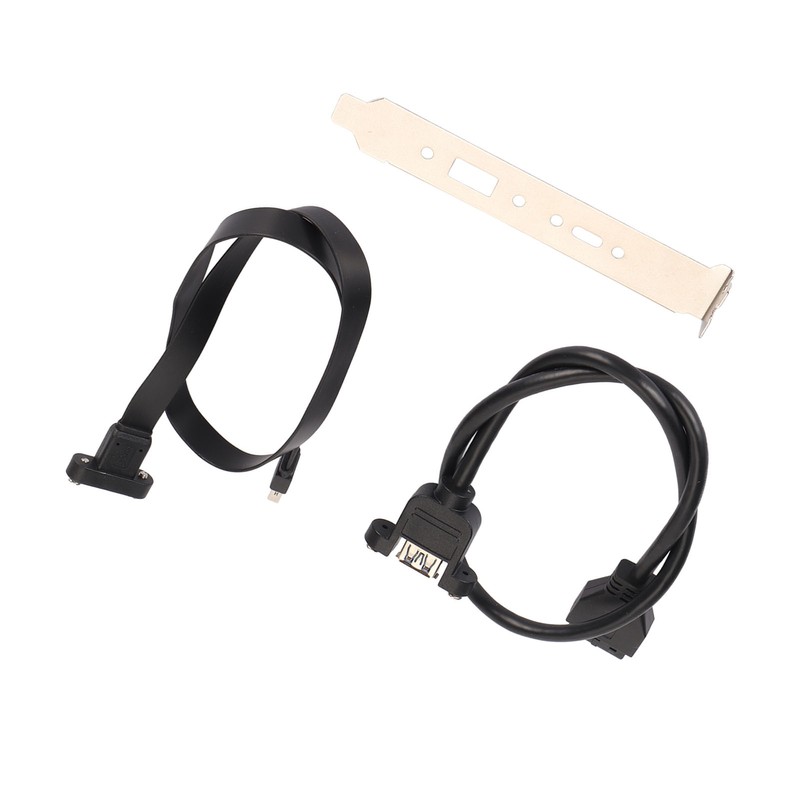 Type E to Type C Front Panel Cable 1.6ft Long