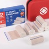 AZEN Premium 2 Pack Elastic Bandage Wrap 4 Inch, Compression