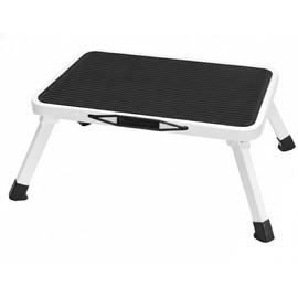 Simple Deluxe Step Stools Foldable, Heavy Duty Foot Stool with Non-Slip Paltform & Feet, Folding Step Ladder for Adults or Kids in Kitchen, Home, 330 Lbs Capacity