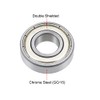 sourcing map 6001ZZ Deep Groove Ball Bearing 12x28x8mm Double Shielded