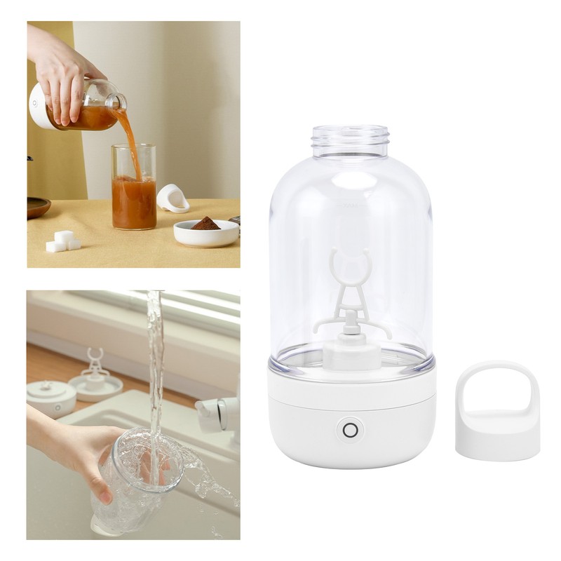 Portable Electric Mixing Cup USB Charging Coffee Protein Powder Mixer