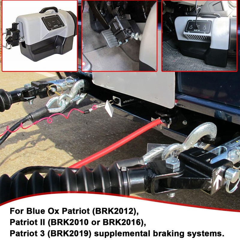 BRK2505 Breakaway Switch Kit suitable for Blue Ox Patriot Tow