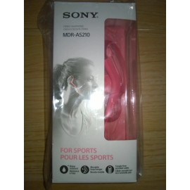 Sony MDR-AS210 Sports in-Ear Splash proof Headphones -Pink
