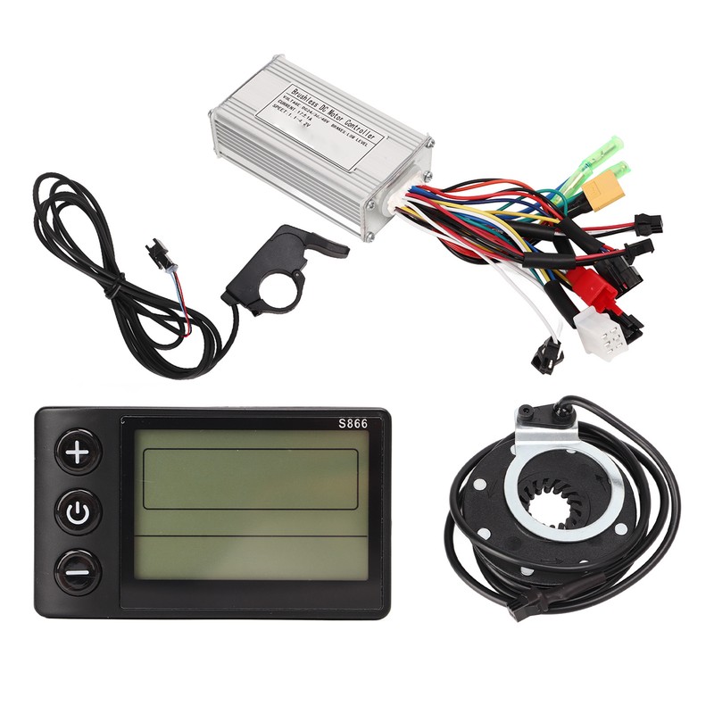 17A Electric Bike Controller Kit 8 Magnetic Assist Sensor Thumb