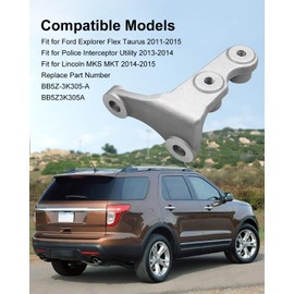 Front Right Axle Support Mount Fit for Ford Explorer Flex Taurus 2011-2015 Police Interceptor Utility 2013-2014 Lincoln MKS MKT 2014-2015, CV Intermediate Shaft Bracket Replace BB5Z-3K305-A
